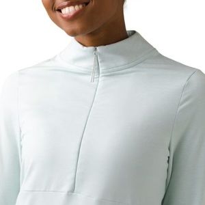NEW‎ PRANA Ice Flow Half Zip Pullover Top Eco Frost
